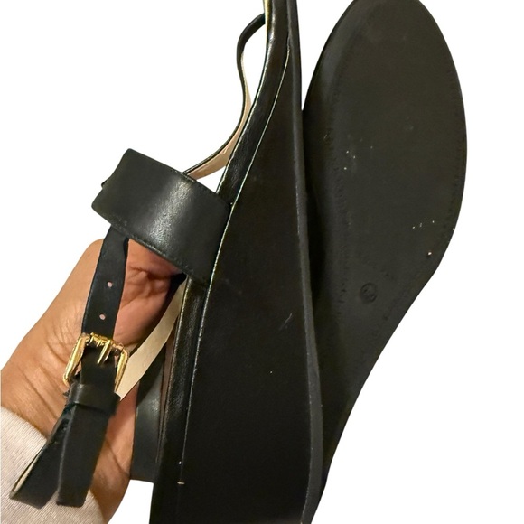 Cole Haan Tali Grand Bow
Womens 101/2 Black Leather Wedge Heel Sandals Strappy - Picture 2 of 15